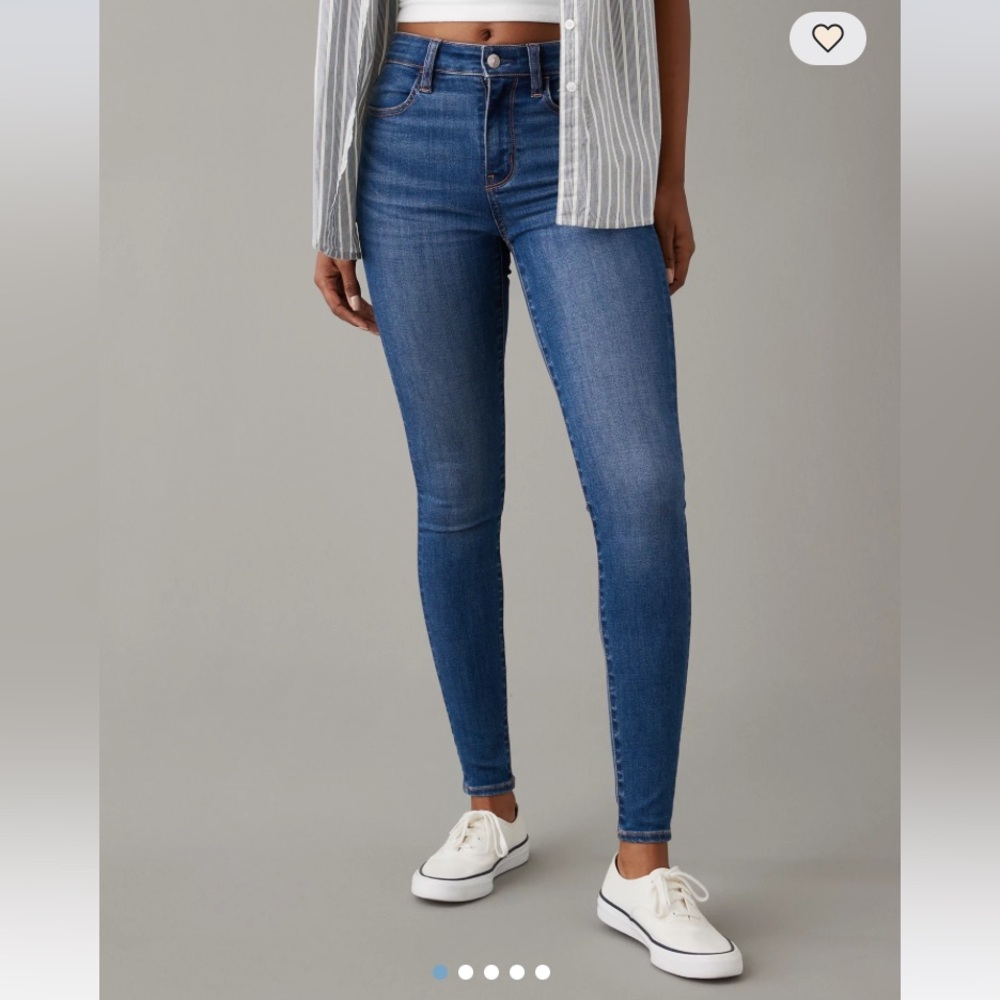 2 NWT American Eagle Next Level Stretch Jeans (1 light/1 dark)